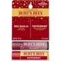 Holiday Twin Pack - Peppermint Lip Balm/Red Dahlia Tinted Lip Balm - in Blister Box